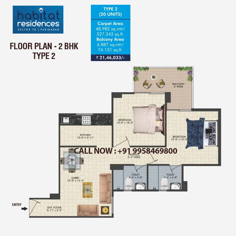 2BHK - Type 2